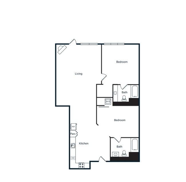 B5 2-501 floor plan