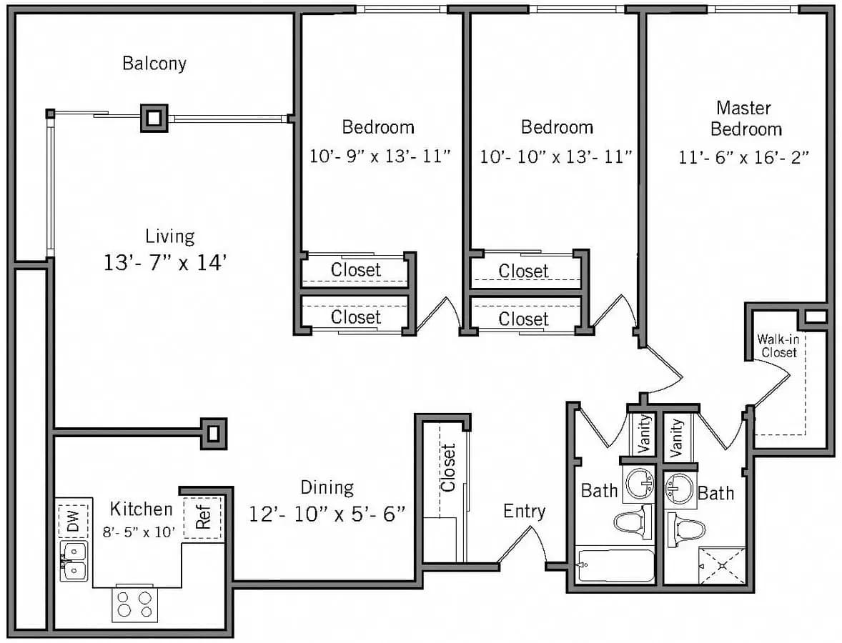 3A floor plan