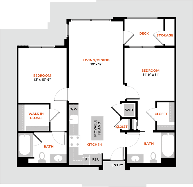 Plan 2A 322 floor plan