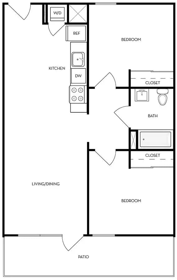 C1 & C2 404 floor plan