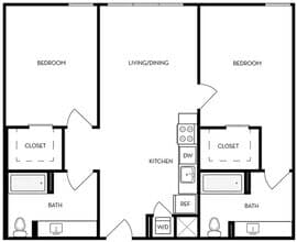 D1 209 floor plan