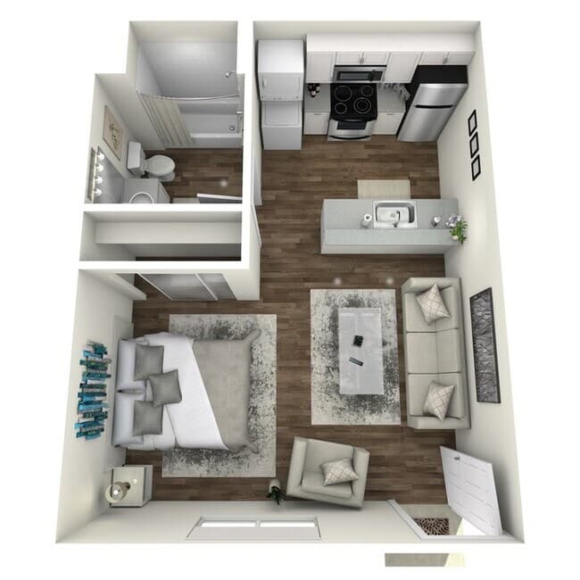 Studio C-6 floor plan