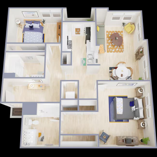 The Cobblestone C108 floor plan