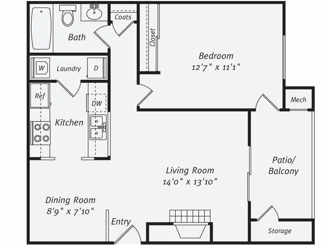 A4G 918-2107 floor plan