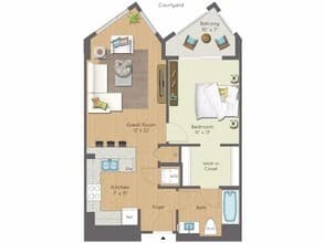 Hayes Valley + 0114 floor plan