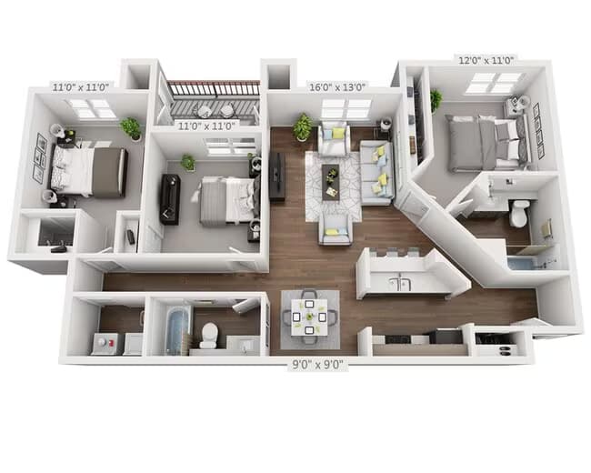 C2A 2313 floor plan