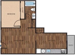 Unit - 142 floor plan