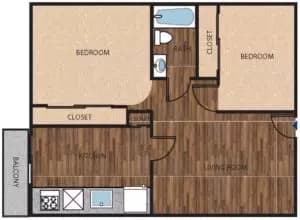 2x1 092 floor plan