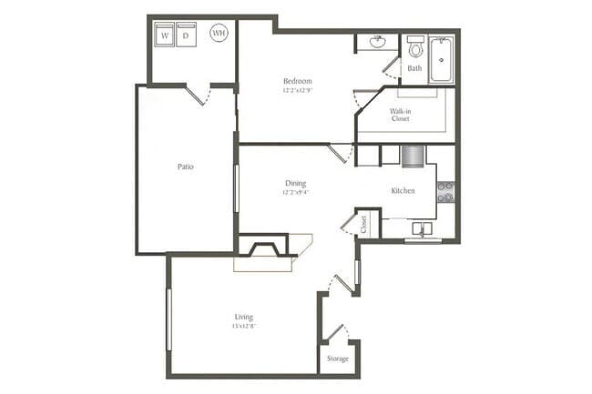 A1 - Traditional N310 floor plan
