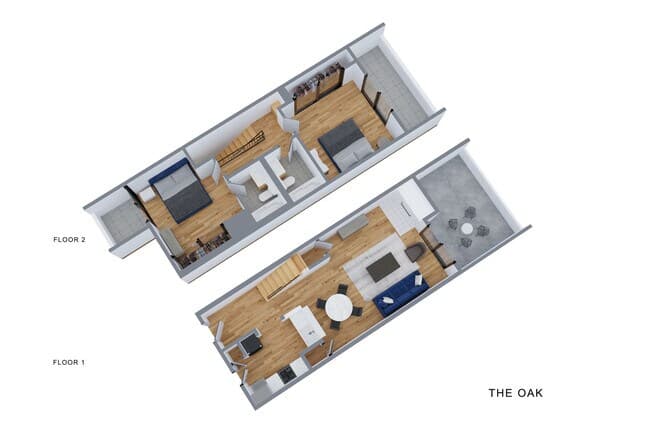 Oak 411 floor plan