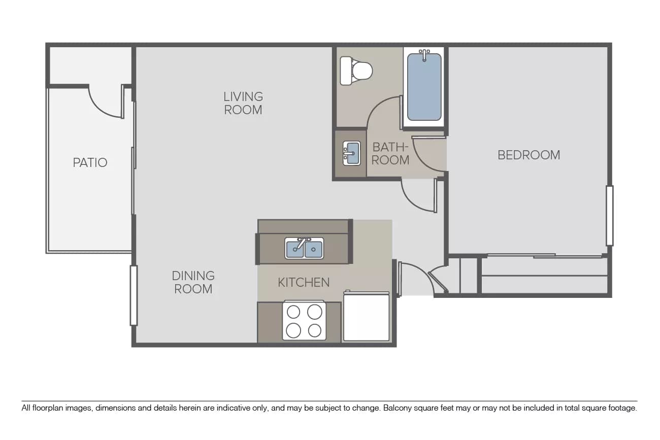 Plan 1A 136 floor plan