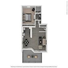 Plan 1B 0105D floor plan