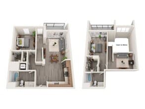 Oasis 1 1031 floor plan
