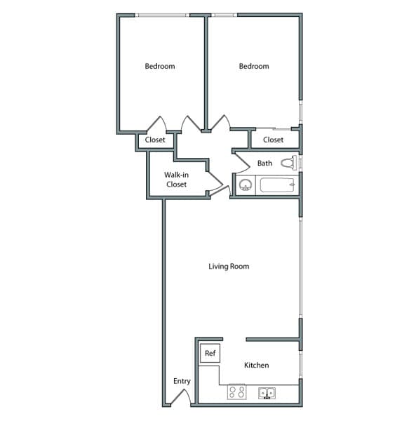 Plan 2 A floor plan