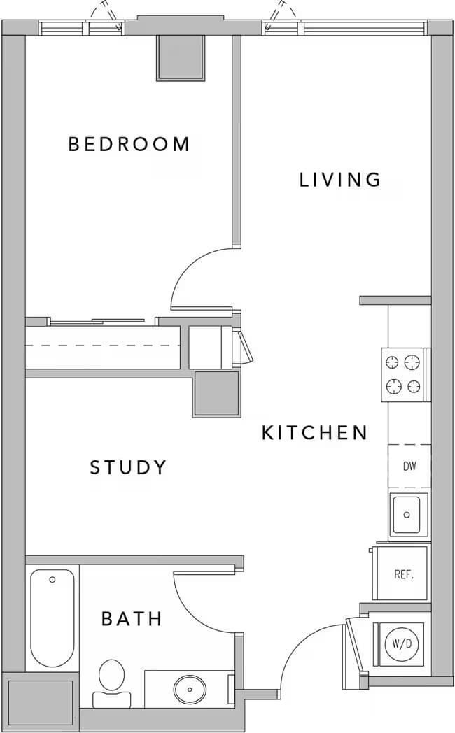 1Y Den Renovation 2 9-311 floor plan