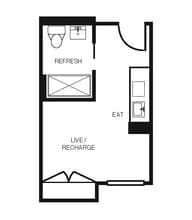 Studio J 516 floor plan