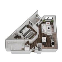 E 534 floor plan