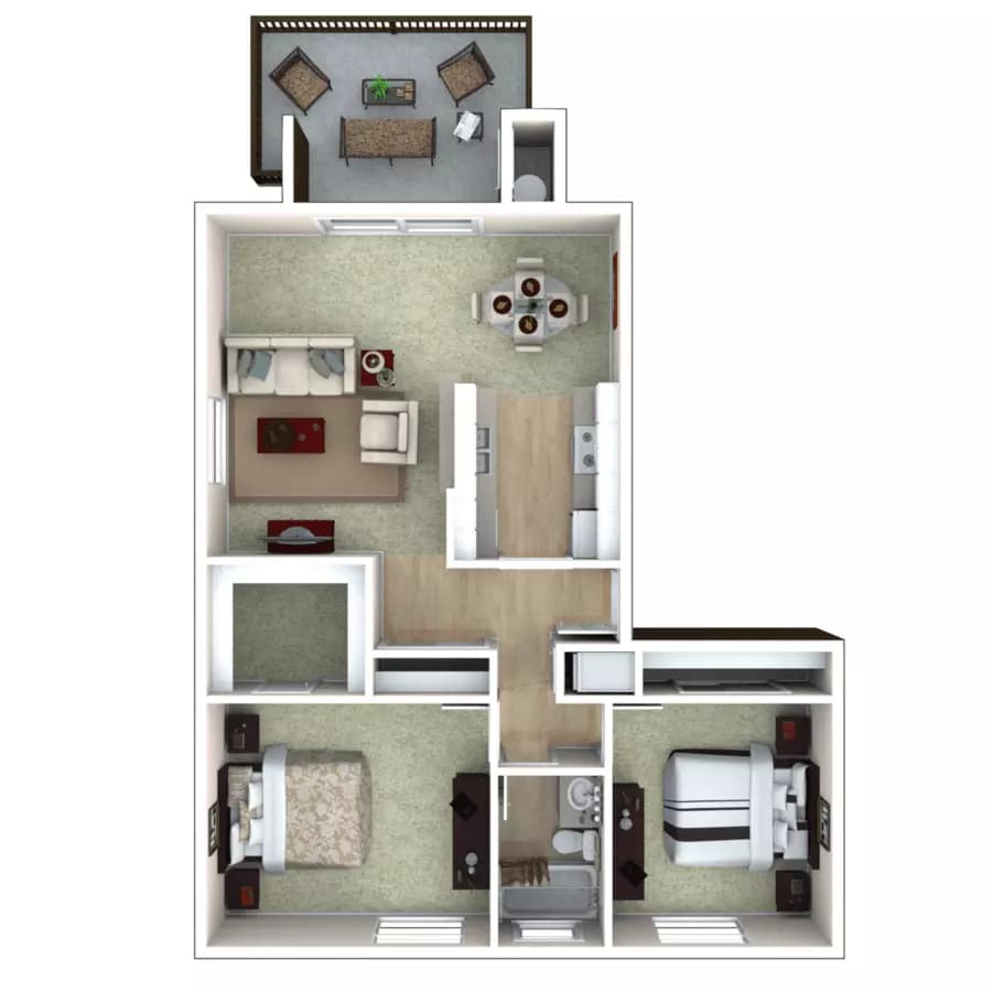 Residence 3 Luxury 076 floor plan