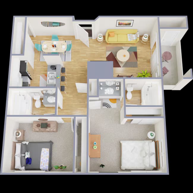 Colina A-217 floor plan
