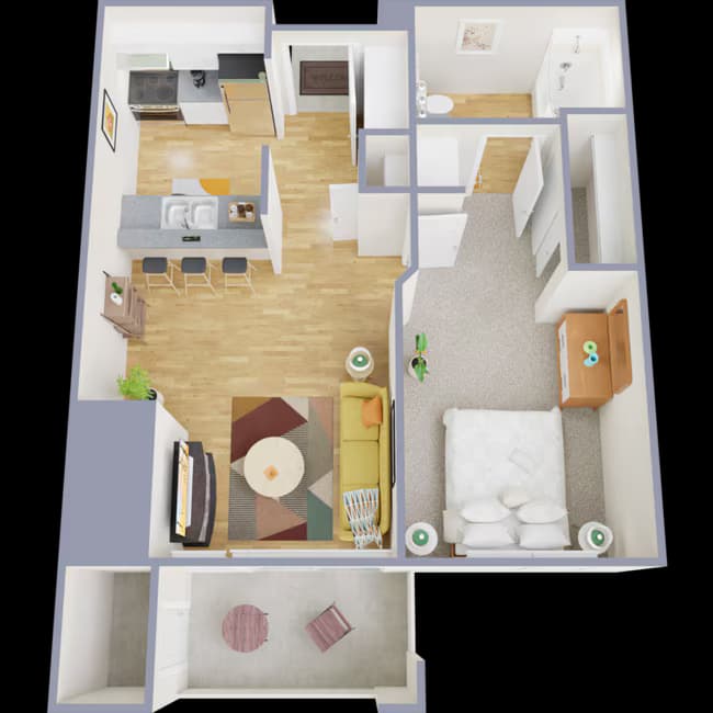 Mar A-215 floor plan
