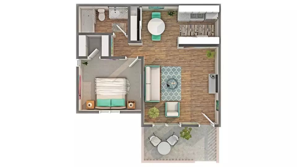 Oxford 1311-504 floor plan