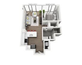 A1B 909 floor plan