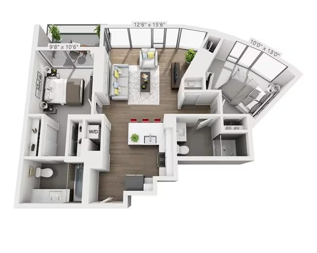 B2C 302 floor plan