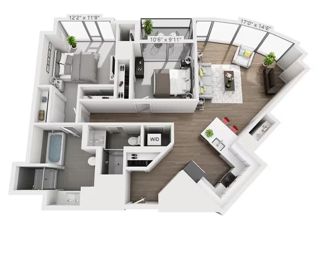 B2G STE 3806 floor plan