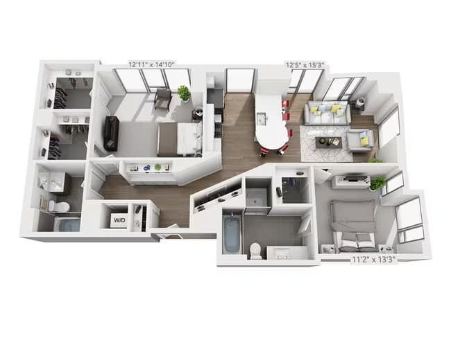 B2I 604 floor plan