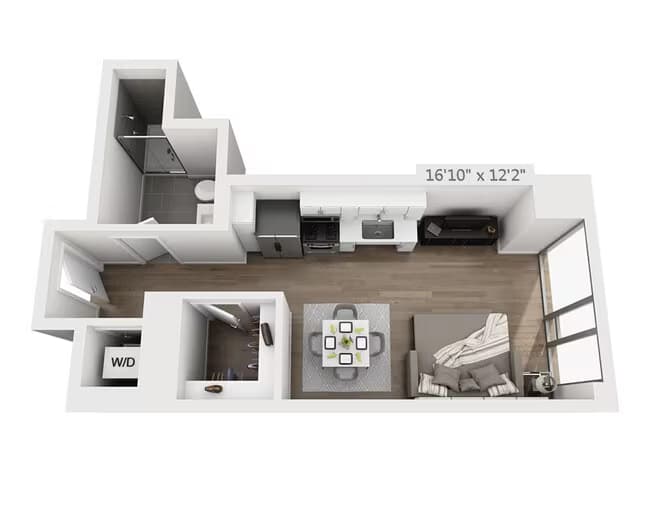 E1D 3208 floor plan
