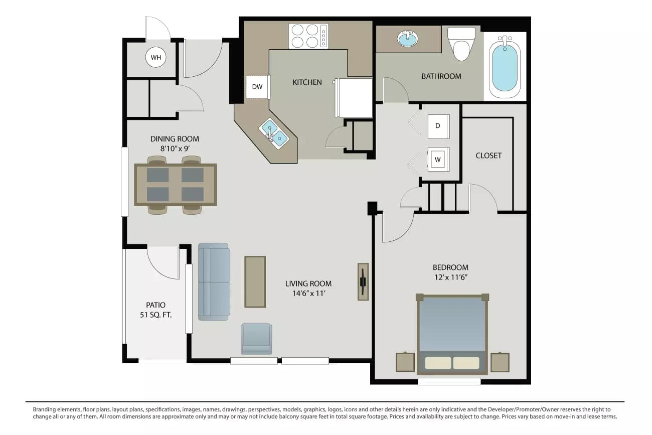 Plan 1A CO02236 floor plan