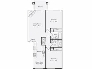 B1 00I-1874 floor plan