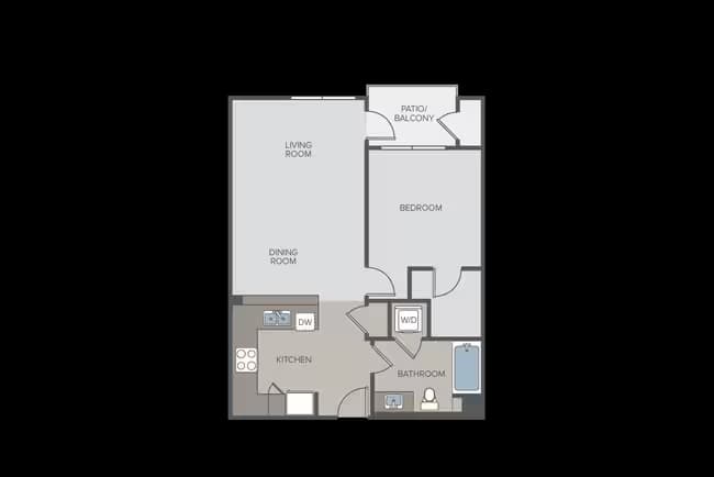 1 Bed • 1 Bath
3D Tour O8-303 floor plan