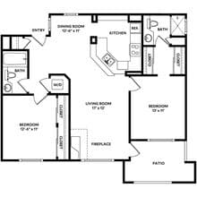 Plan 2C 334 floor plan