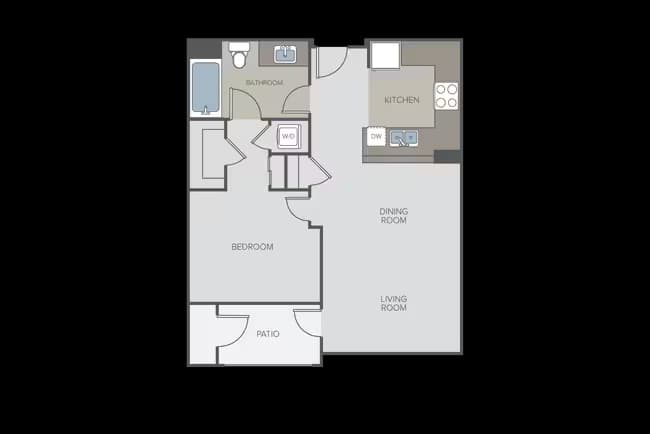 1 Bed • 1 Bath
3D Tour A104 floor plan