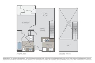 Plan 1D Loft A408 floor plan