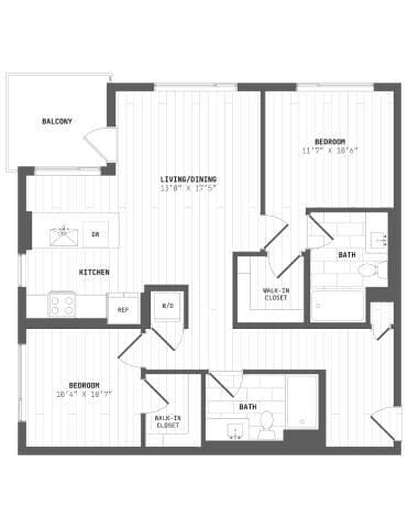 B2.3 234 floor plan