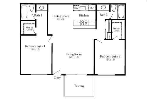 Cypress floor plan
