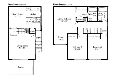 Iris at Cedarwood floor plan