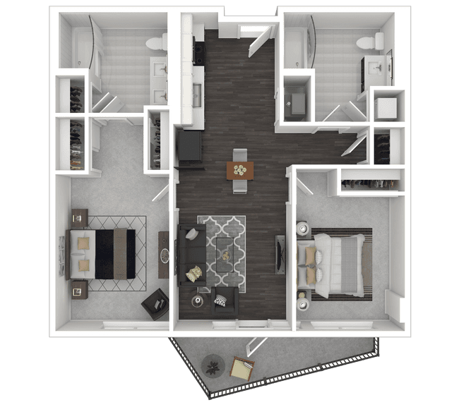 2B 285 floor plan