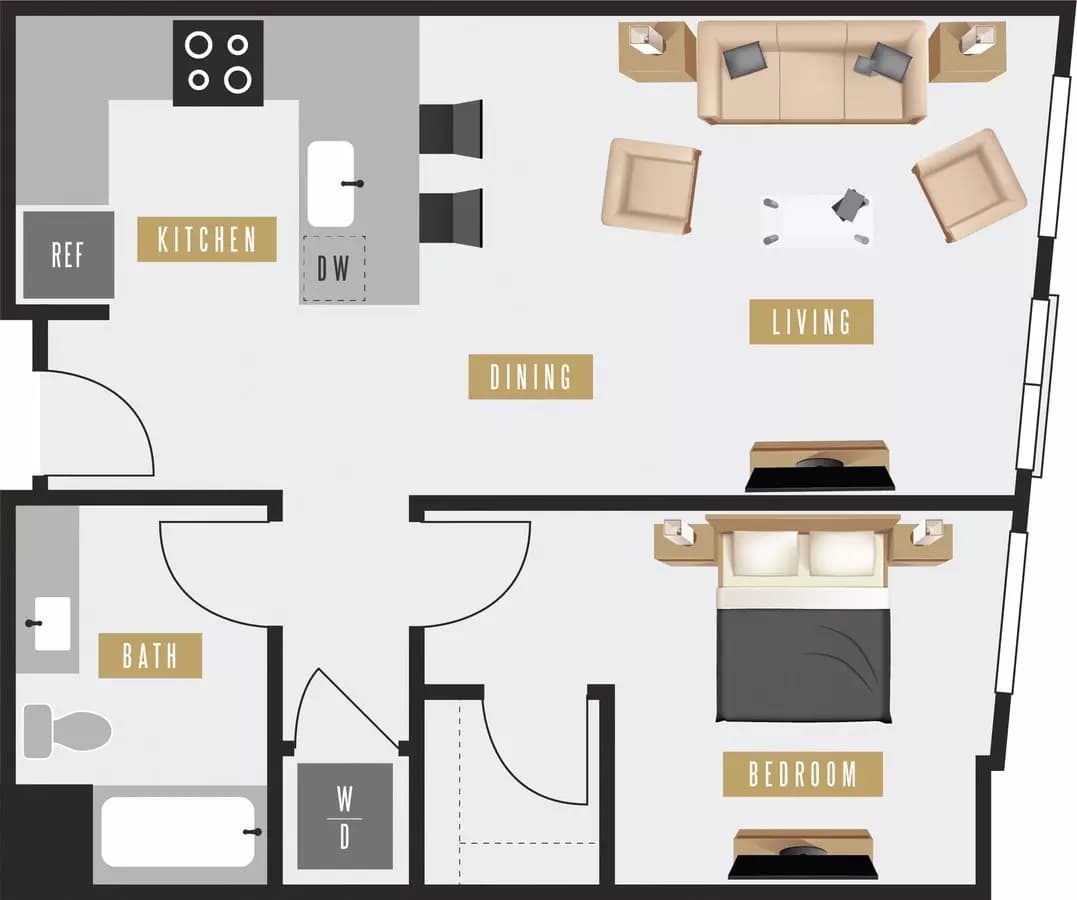 C3 (East Building) 709E floor plan