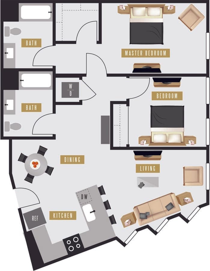 D3 (East Building) 314E floor plan