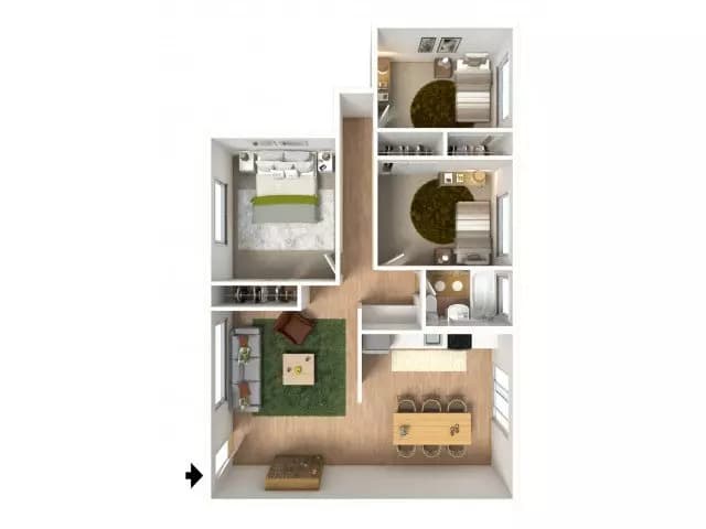 3x1 1886-10 floor plan