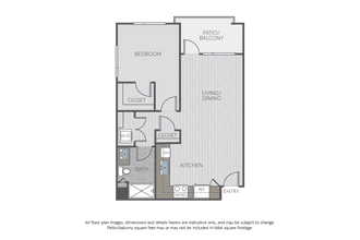 1 Bed • 1 Bath
3D Tour 1203 floor plan