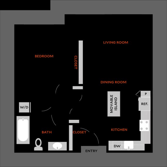 Plan 1B 2401 floor plan