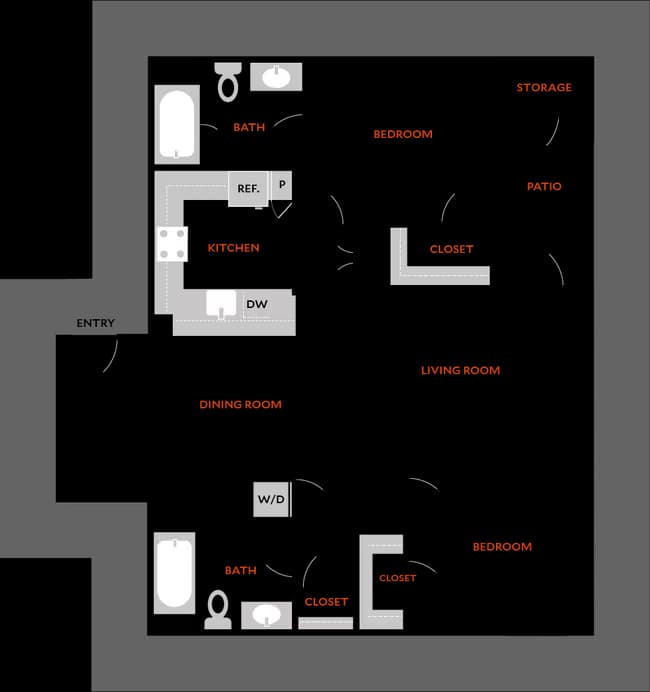 Plan 2D 2213 floor plan