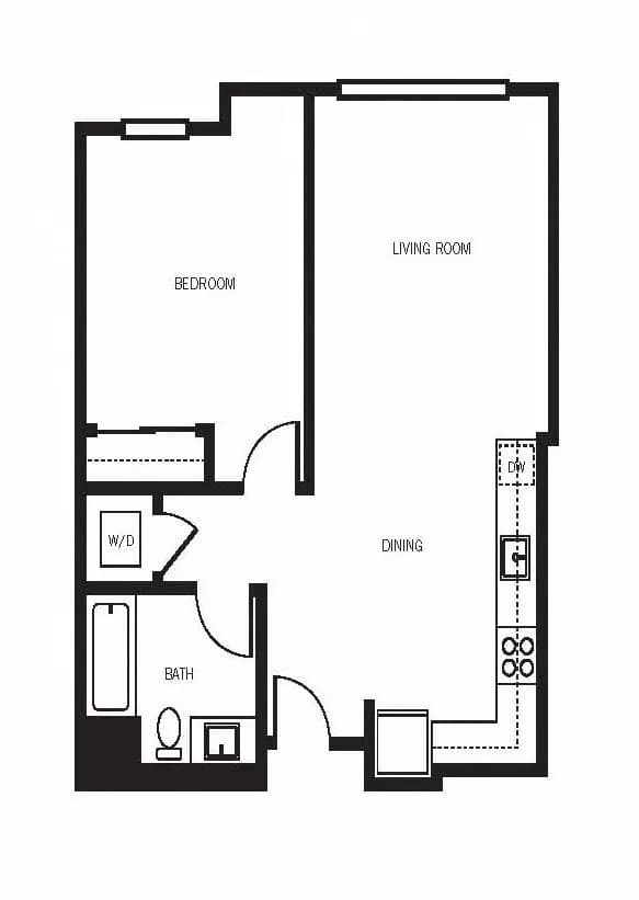 Unit 423 423 floor plan