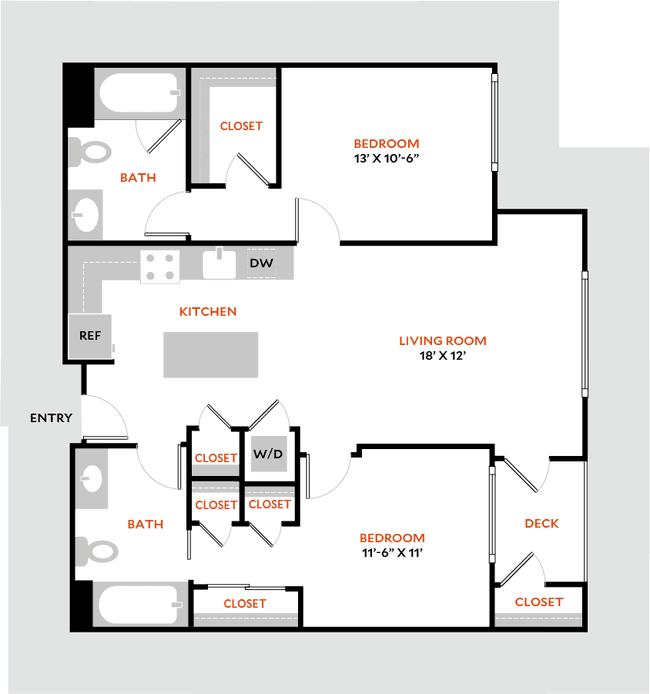 Plan 2D S250 floor plan