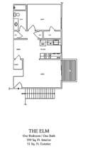 The Elm 37 floor plan