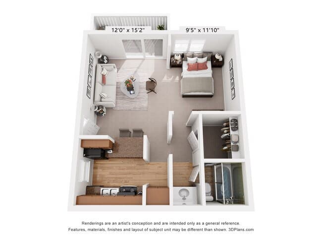 Studio AUCQLK floor plan